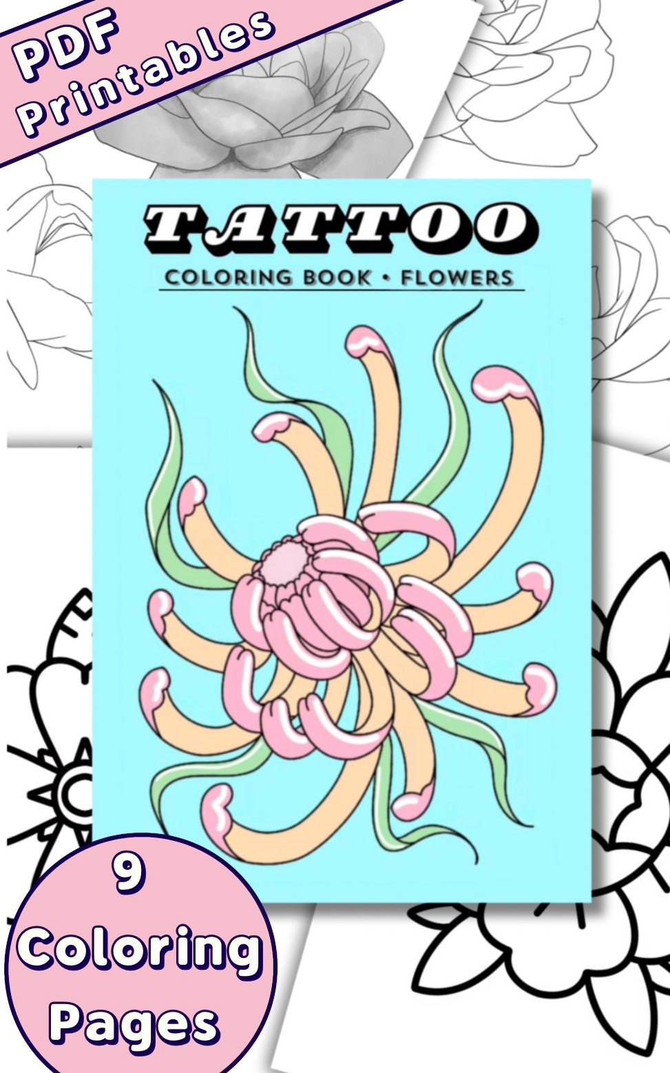Tattoo Coloring Book